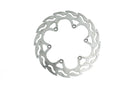 Flame Series Fixed Rear Brake Rotor Silver For Suzuki DR-Z 400 2005