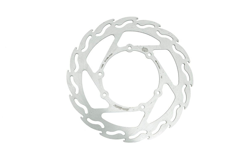 Offroad Flame Disc Front Brake Rotor Silver For Cannondale C 440 R 2003-2006