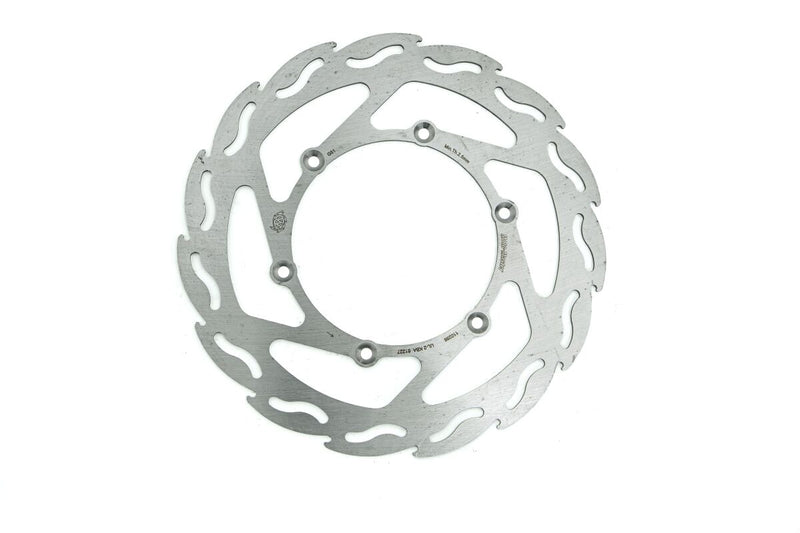 Offroad Flame Disc Front Brake Rotor Silver For Kawasaki KLX 400 R 2003