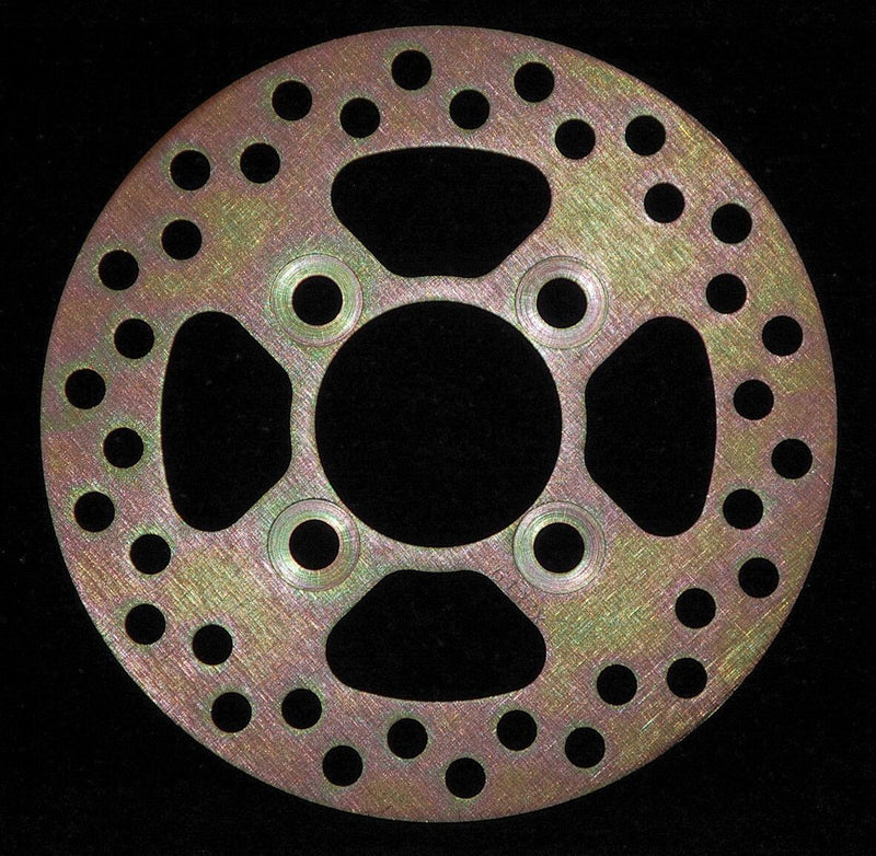 Round D-Series Fixed Offroad Brake Rotor For Kawasaki KFX 450 R 2x4 2008-2014