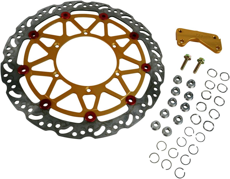 SM Series Supermoto Contour Brake Rotor Kit For Yamaha YZ 125 2005