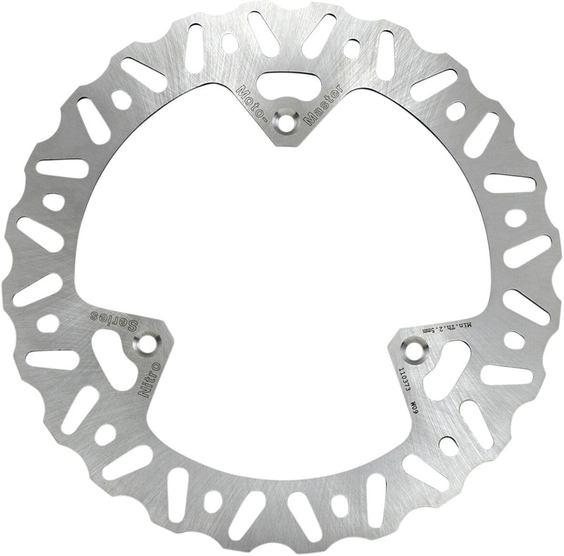 Nitro Series Fixed Front Brake Rotor Natural For Suzuki RM 85 2017-2018