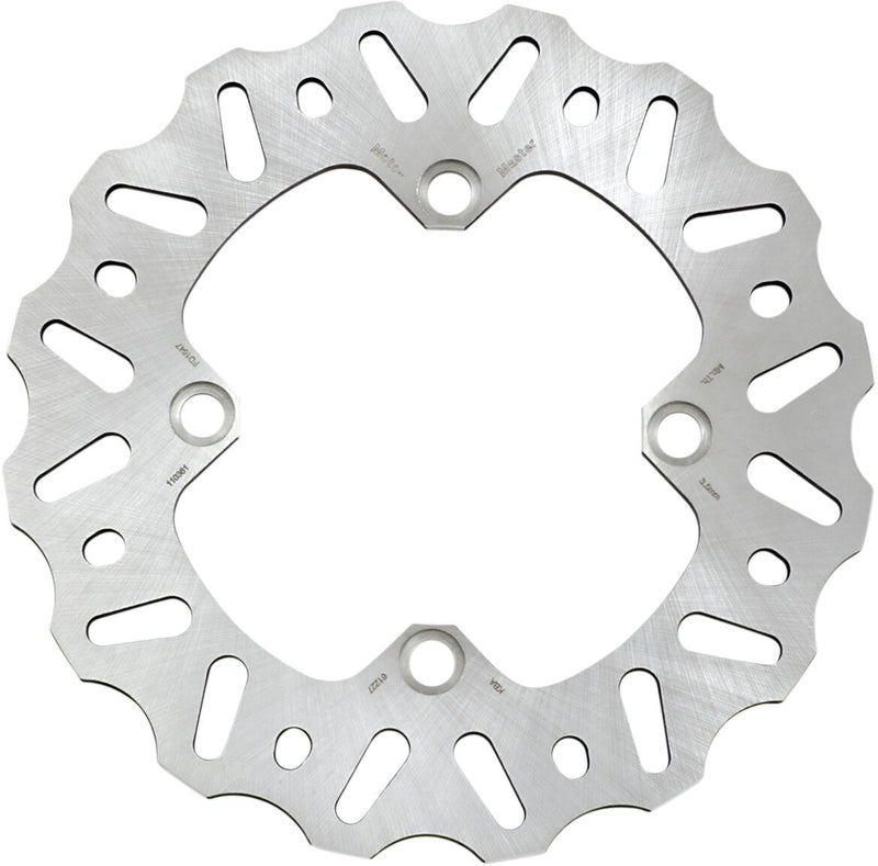 Nitro Series Fixed Rear Brake Rotor Natural For Kawasaki KX 100 2001-2013