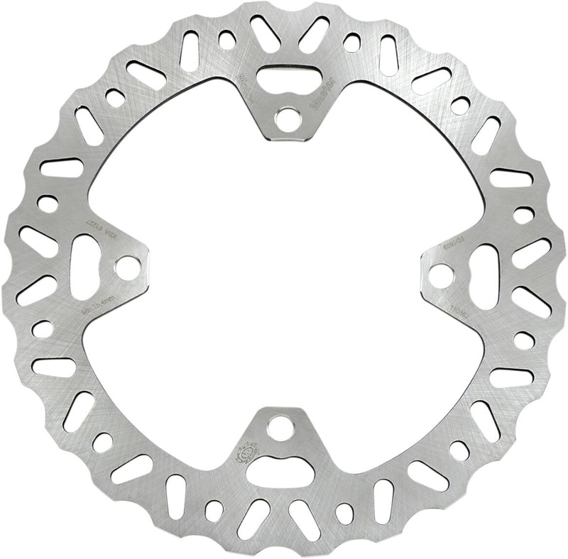 Nitro Series Fixed Rear Brake Rotor Natural For Kawasaki KLX 450 R 2008-2010