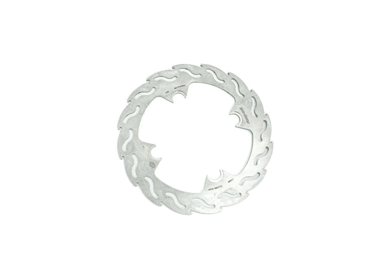 Flame Series Rear Brake Rotor Rear Silver For Husqvarna CR 125 2006-2013