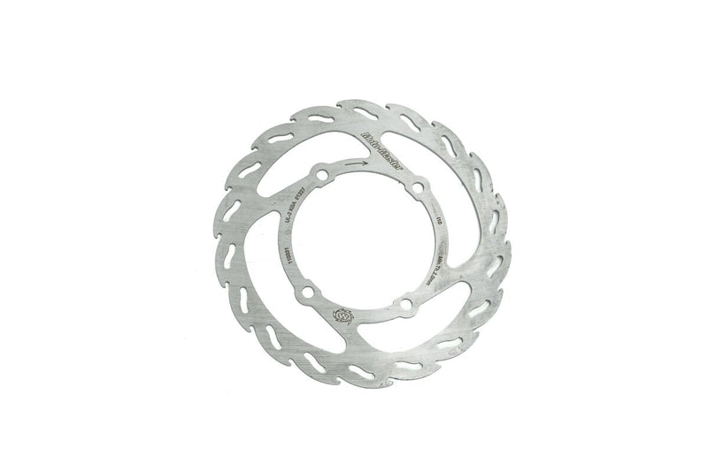 Flame Series Fixed Front Brake Rotor Silver For Gas Gas MC 50 2021-2023