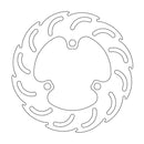 Flame Series Rear Brake Rotor For Honda TRX 450 ER 2012-2013