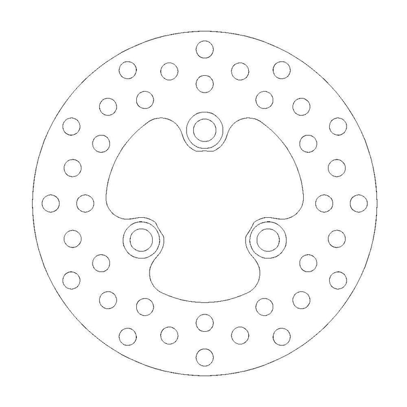 Standard Series Front Round ATV Brake Rotor For Suzuki LT-R 450 2X4 2006-2011