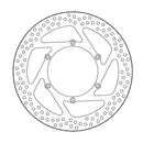 Halo Series Fixed Front Brake Rotor For KTM Adventure 640 2003-2006