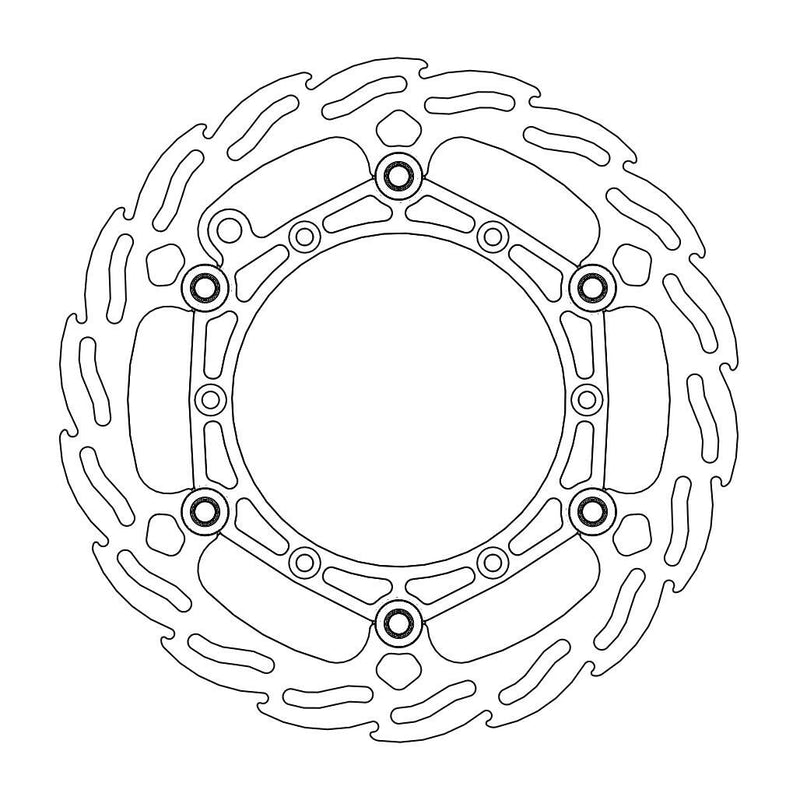 Oversize Front Flame Front Brake Disc
