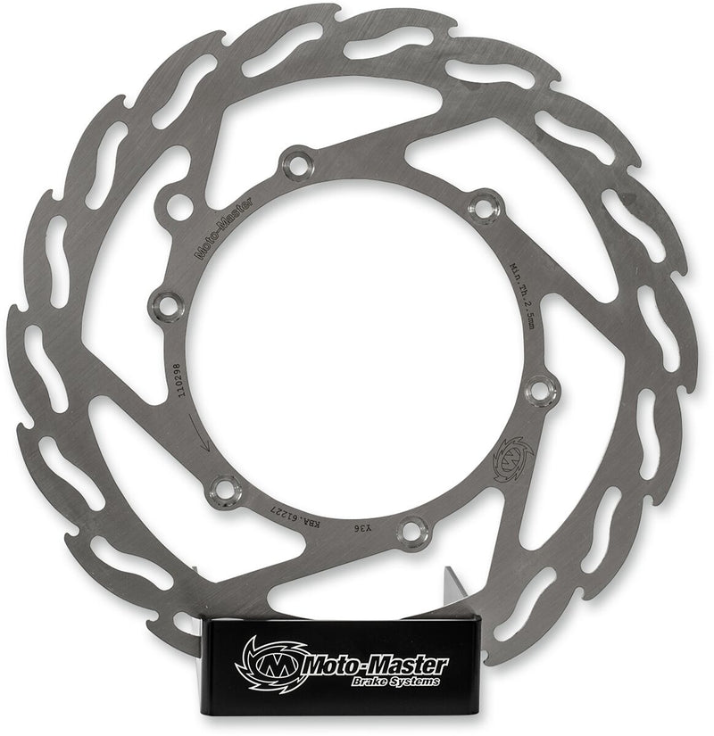 Fixed Flame Front Brake Rotor Flamed Natural For Kawasaki KX 250 2021-2023