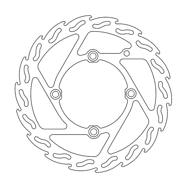 Flame Series Front Brake Rotor For Beta RE 125 2009-2017