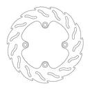 Flame Series Rear Brake Rotor Rear For Sherco SC 125 2019-2020