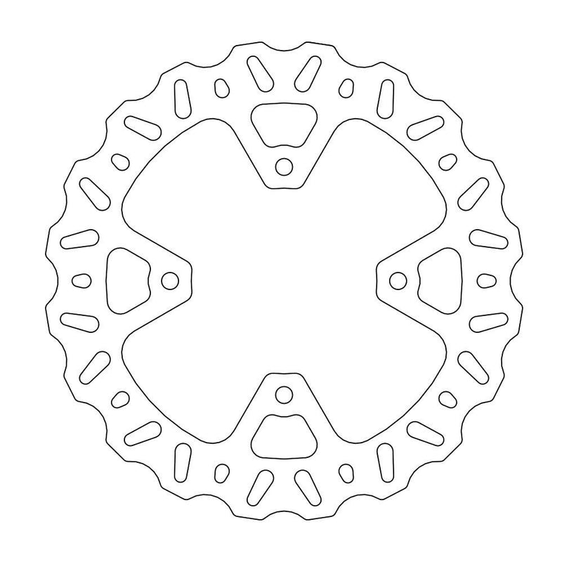 Nitro Wave Series Rear Brake Disc For Beta RR 125 2018-2022