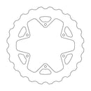 Nitro Mud Wave Series Rear Brake Disc For Fantic XE 125 2021-2023