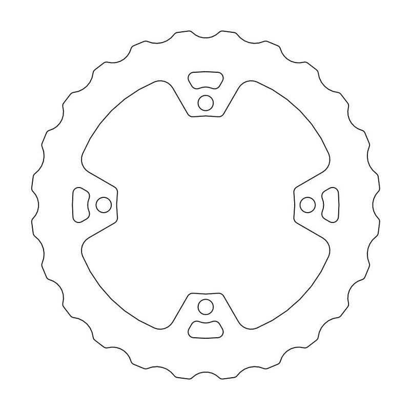 Nitro Mud Wave Series Rear Brake Disc For Sherco FST 250 2019