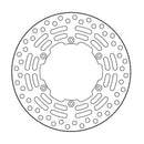 Vintage Series Front Brake Rotor For Kawasaki KLX 400 R 2003-2004