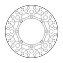 Vintage Series Rear Brake Rotor For Kawasaki KX 125 E 1986-1987