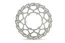 Flame Series Supermoto Street Brake Rotor Silver
