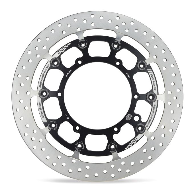 Halo Series T-Floater Brake Rotor Black / Silver For Gas Gas EC 250 2021-2023