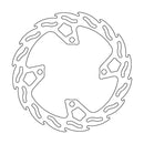 Flame Series Fixed Rear Brake Rotor Silver For Kawasaki KX 250 F 2020