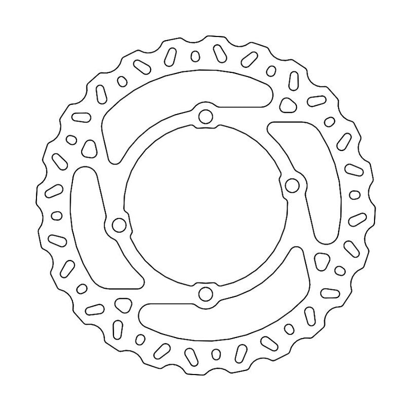 Offroad Nitro Series Brake Disc Silver