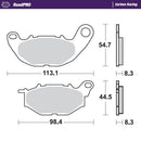 Road Pro Carbon Racing Brake Pads For Yamaha MT-03 ABS 2022