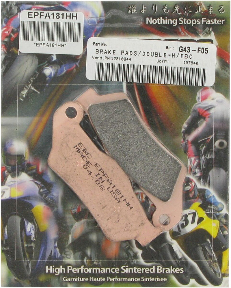 Extreme Performance Sintered "EPFA" Metal Brake Pads For BMW F 750 GS ABS 2018-2020