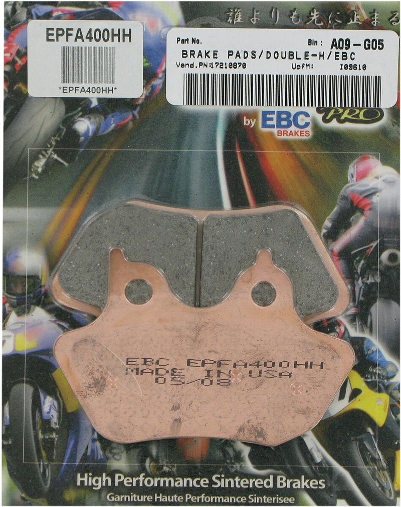 Sintered Metal Harley / Buell Metal Brake Pads For Harley Davidson FLHR 1450 2000-2003