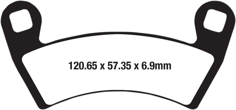 Long-Life Sintered "R" Series Brake Pads For Polaris RANGER 570 4X4 2018-2019