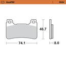 Road Pro Sinder Front Brake Pad For Honda CBR 1000 RR 2004-2007