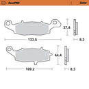 Road Pro Sinder Front Brake Pad For Kawasaki ER-5 2005-2006
