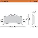 Road Pro Sinder Front Brake Pad For Aprilia RSV4 1000 R 2010-2011