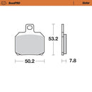 Road Pro Sinder Rear Brake Pad For Aprilia ETV 1000 2002-2004