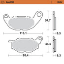 Road Pro Sinder Front Brake Pad For Yamaha MT-03 ABS 2022