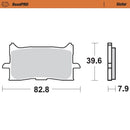 Road Pro Sinder Front Brake Pad For Honda CB 125 R ABS 2018-2022