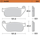 Road Pro Sinder Front Brake Pad For Harley Davidson XL 1200 C 2004-2013