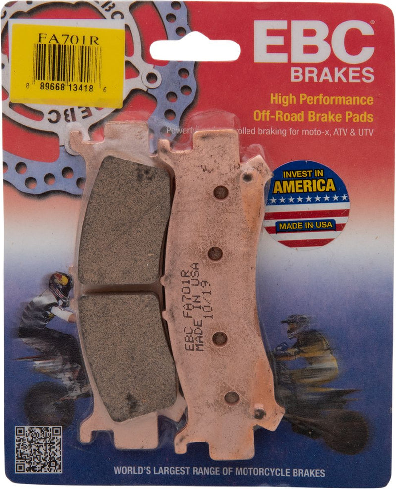 Long-Life Sintered "R" Brake Pads For Honda SXS 1000 M3 4X4 2016-2020