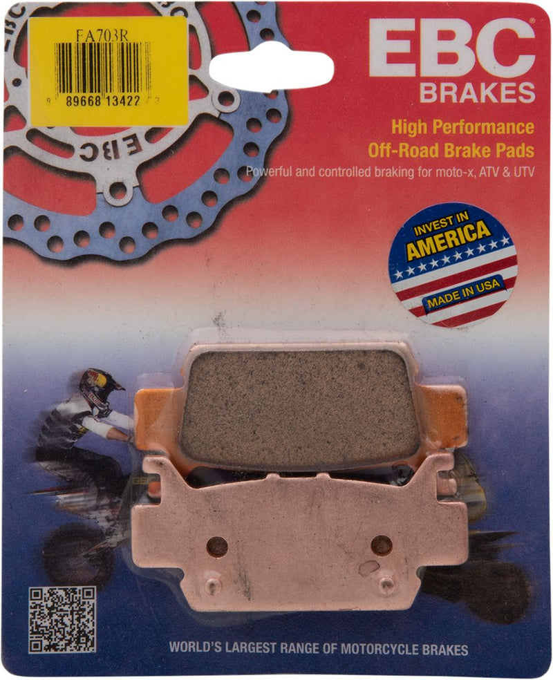 Long-Life Sintered "R" Off Road Brake Pads For Honda SXS 1000 M3 4X4 2016-2020