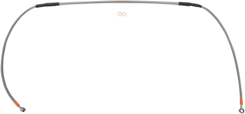 Stainless Steel Front Brake Line Silver For Fantic XE 125 2021-2023