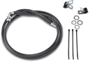 Stainless Steel Brake Line Kit Black For Harley Davidson FXD 1340 1995-1998