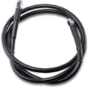 Universal Vinyl Coated Stainless Steel DOT AN-3 Brake Line Black - 45"