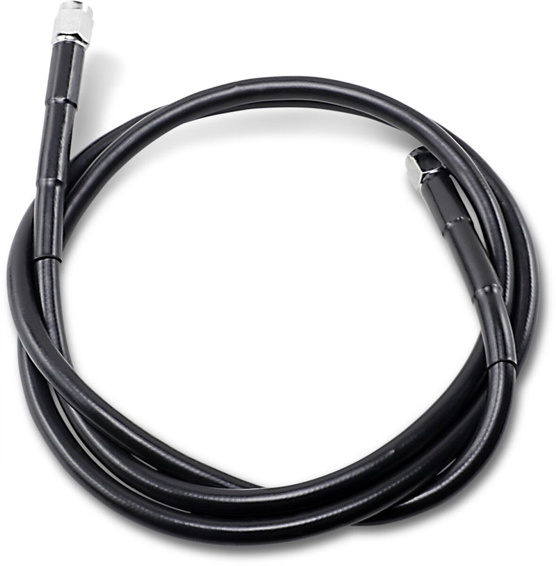 Universal Vinyl Coated Stainless Steel DOT AN-3 Brake Line Black - 50"