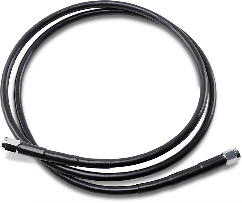 Universal Vinyl Coated Stainless Steel DOT AN-3 Brake Line Black - 54"