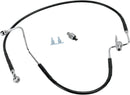 Stainless Steel Rear Brake Line Kit Black For Harley Davidson FLSTC 1584 2008-2010