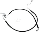 Stainless Steel Rear Brake Line Kit Black For Harley Davidson FLSTC 1450 2006