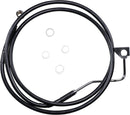 Stainless Steel Brake Line Kit Black For Harley Davidson FLHR 1750 ABS 2022