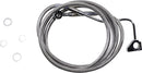 Extended Length Stainless Steel Front Brake Line Kit Silver For Harley Davidson FLHXS 1868 ABS 2023