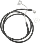 Stainless Steel Brake Line Kit Black For Harley Davidson FLTRX 1750 ABS 2021