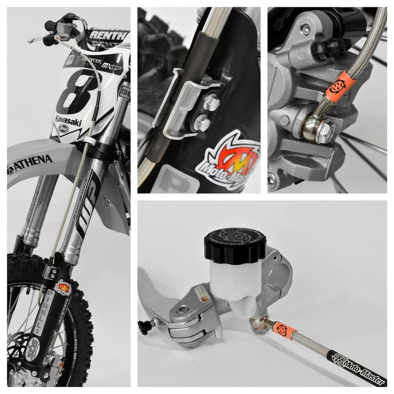 Front Brake Lines Stainless Steel For Sherco SC 125 2019-2020